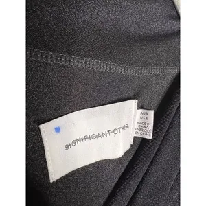 Free People x Significant Other Sabine Dress Size‎ 4 Black Jersey Mockneck thumbnail 7