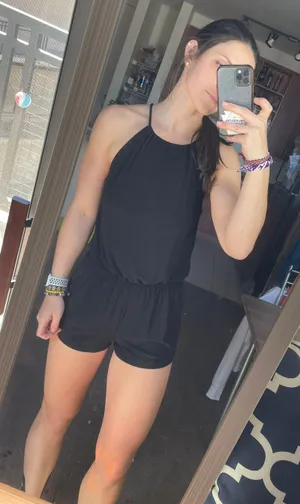 Forever 21 Black romper thumbnail 1