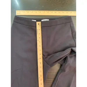 Nine West Womens Kick Flare Dress Pants Dull Black Size 4‎ Cropped Trousers READ thumbnail 8