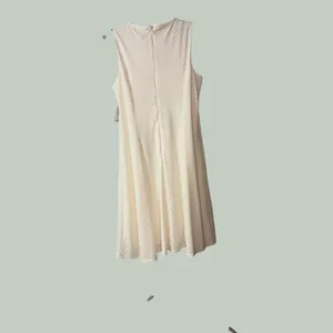 Roz & Ali Ivory White Eyelet Sleeveless Fit Flare Dress Size 14‎ New With Tags thumbnail 2