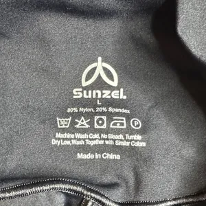 Sunzel Black Active Flare Leggings Size L thumbnail 2