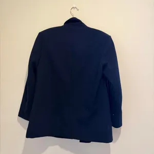 Zara Women's Navy and Black Jacket thumbnail 3