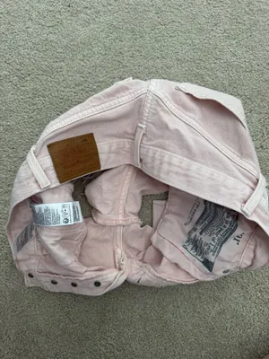 Levi’s Jean Shorts 501 Denim Pink thumbnail 4