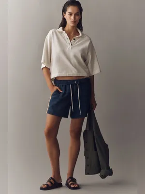 Anthropologie‎ Pilcro Cotton Blend Pull-On Shorts Size XXSP thumbnail 2
