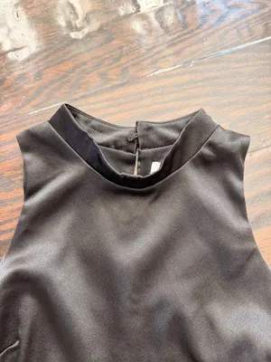 Altar'd State Satin Mini Dress Black thumbnail 6