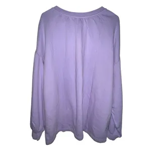 Aerie Easy Street Oversized Sweatshirt XL NWT Peasant Boho‎ Lavender Purple Boxy thumbnail 5