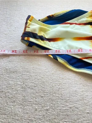 Aerie Sunset Palm Tree Cheekiest One Piece Swimsuit NWT XS thumbnail 5