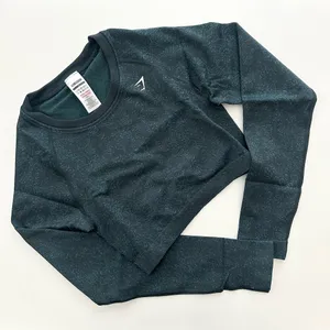 Gymshark L Adapt Fleck Seamless Long Sleeve Crop Top thumbnail 2
