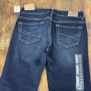 Aeropostale Womens Jeans Pants Size 00 Bayla Skinny Core Low Rise Dark Wash Y2k thumbnail 4