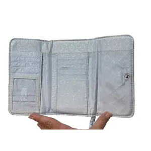 Vera Bradley Holiday Merry Deer Riley Compact‎ Wallet Wristlet Winter Christmas thumbnail 6