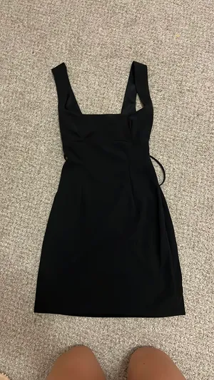Black Lucy in the Sky Mini Dress thumbnail 2