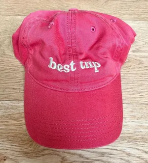 Revolve - Best Trip legacy Hat in Red and White thumbnail 1