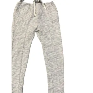 The Fifth Label Heathered Light‎ Gray pull on casual lounge pants 100% co… thumbnail 10