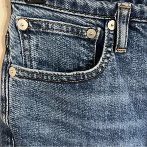 Madewell 90s Straight Leg Jeans‎ High Rise Button Fly Blue Denim Size 24 thumbnail 2
