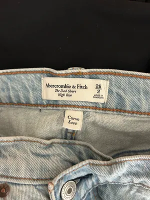 Abercrombie High-Rise Dad Shorts Curve Love thumbnail 3