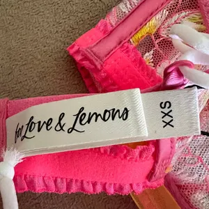 For Love and Lemons Electric Fields Brapink side XXS thumbnail 3