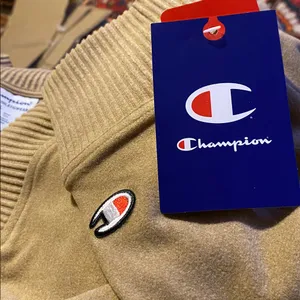 🆕 Champion Women's Soft Touch Rib Mix Pullover Simply Nude Heather 2XL XXL thumbnail 6