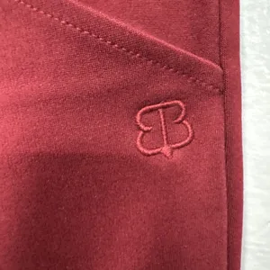 Betabrand Atlantic Pant Wide Leg Dress Pant Yoga Pants S Oxblood Office Business thumbnail 3