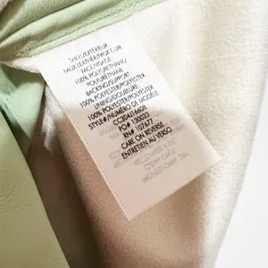 Alice + Olivia Faux Vegan Leather High Waisted Mini Shorts Soft Green 2 thumbnail 3