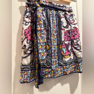 Lilly Pulitzer Silk Floral Patterned Women's‎ Skirt Size Small thumbnail 3
