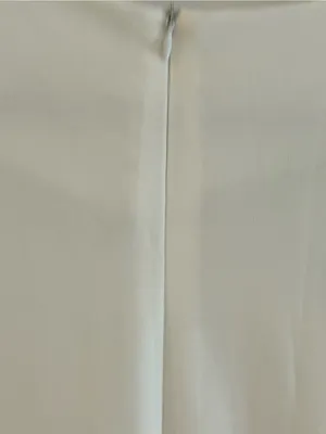 Cream Sleeveless Midi Dress Size L thumbnail 7