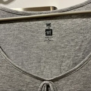 Pacsun Me to We Grey Top thumbnail 5