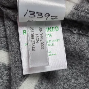 J. Crew Gray White Relaxed Stripe Turtleneck Sweater Dress XS Wool Blend BC720‎ thumbnail 6