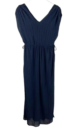 ASTR Pleated Drawstring Waist Maxi Dress thumbnail 3