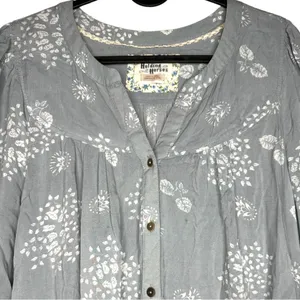 Holding Horses Pavin Ruffle Tiered Button-Down Tunic Top thumbnail 5