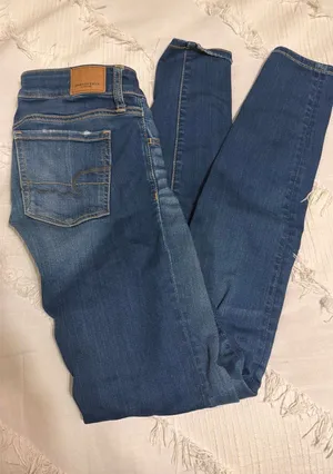 Blue American Eagle Super Stretch X Jeans thumbnail 1