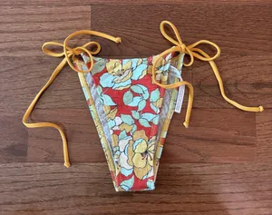 NWOT Free People free-est Michelle Printed Bikini Bottoms - small thumbnail 4