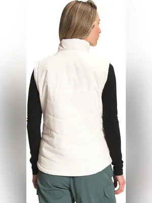 The North Face Women’s Tamburello Quilted Puffer Vest Embroidered Logo Hiking thumbnail 3