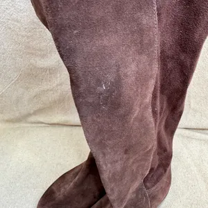 Lucky Brand Women's Brown Suede Calypso Over the Knee Boots Size 5.5M 36 thumbnail 5