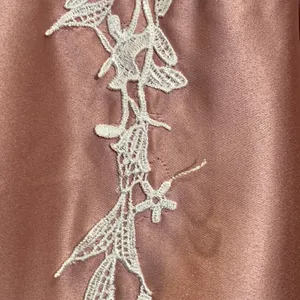 Women’s Dusty Pink One Shoulder Full Length Prom Party Dress Size M **READ** thumbnail 9
