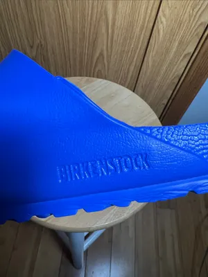 Birkenstock Unisex Bright Blue Two-Buckle EVA Sandals thumbnail 9