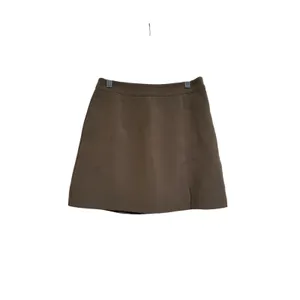 Dazy Women's Taupe Brown A-Line Mini Skirt Back Zip Size S thumbnail 2