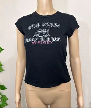 Aeropostale Vintage Y2K Girl Band Tee thumbnail 4