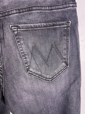 Mother Denim Insider Step Crop Fray in “Miss Moody Two Shoes Racer” size 28. thumbnail 9