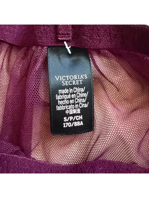 Victoria’s Secret Babydoll Mini Slip Dress Pleated Chiffon Sheer Lace Small NWT thumbnail 5