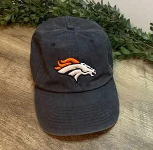 47 Brand Denver Broncos Hat Navy Blue Ball Cap thumbnail 1