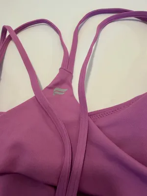 Fabletics Principal Low Impact Bra Electric Orchid Size XL thumbnail 5