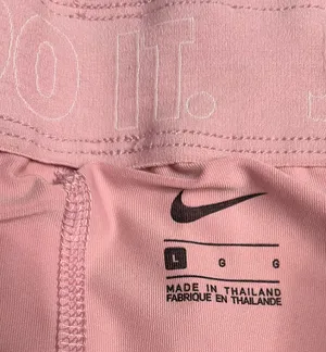 Nike Just Do It Shorts Running Pink Women’s Athletic Large thumbnail 3