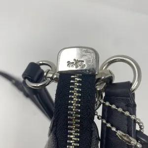 Coach Signature Chelsea Jacquard Crossbody Bag Purse 37584 Black thumbnail 8