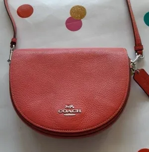 Coach NY Leather Ellen Crossbody Purse thumbnail 1