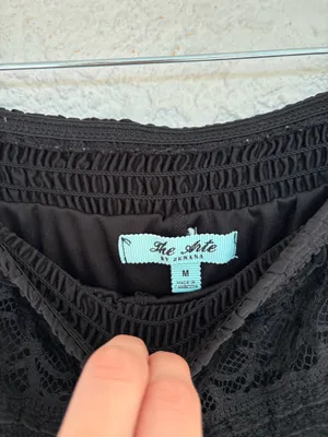 The Arte Lace Black Shorts thumbnail 2