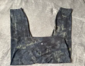 Lululemon Align Pant 25" *Diamond Dye Diamond Dye Graphite Grey Bronze Green 20 thumbnail 3