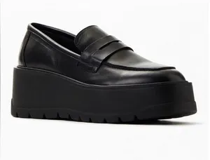 Free People Women's Nico Platform Loafers - Black size 36 US 6 NWOB thumbnail 1