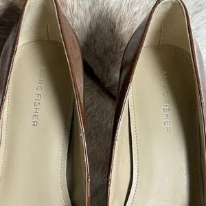 Marc Fisher Caitlin Slip-On Block‎ Heel Pumps D17 thumbnail 4