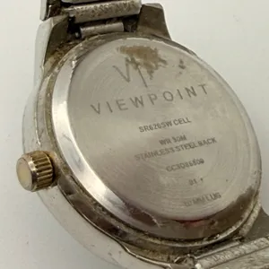 Elegant Viewpoint by Timex Two-Tone Crystal Women's Watch Working thumbnail 4