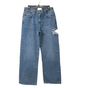 Revolve One Teaspoon Blue Mid Waist Wide Leg Jackson Jeans(Size 28) thumbnail 7